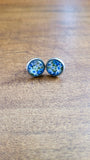 Floral Resin Studs