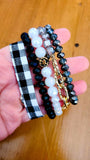Five-Strand Bracelet Stacks